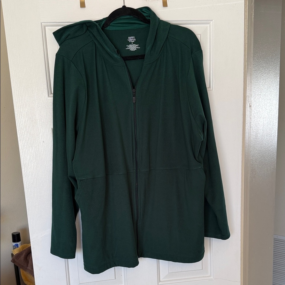 Torrid Forest Green Happy Camper Hoodie
